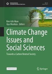 Cover von Climate Change Issues and Social Sciences