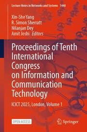 Cover von Proceedings of Tenth International Congress on Information and Communication Technology