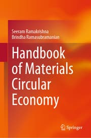 Cover von Handbook of Materials Circular Economy