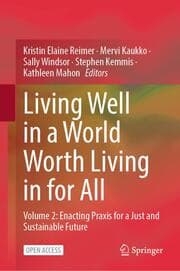 Cover von Living Well in a World Worth Living in for All