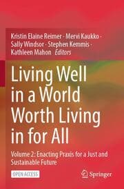 Cover von Living Well in a World Worth Living in for All