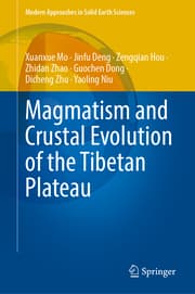 Cover von Magmatism and Crustal Evolution of the Tibetan Plateau