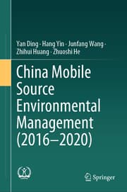 Cover von China Mobile Source Environmental Management (2016-2020)