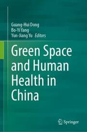Cover von Green Space and Human Health in China
