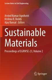 Cover von Sustainable Materials