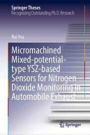 Cover von Micromachined Mixed-Potential-Type YSZ-Based Sensors for Nitrogen Dioxide Monitoring in Automobile Exhaust