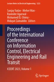 Cover von Proceedings of the International Conference on Information Control, Electrical Engineering and Rail Transit