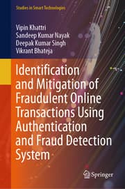 Cover von Identification and Mitigation of Fraudulent Online Transactions Using Authentication and Fraud Detection System