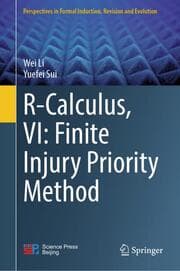 Cover von R-Calculus, VI: Finite Injury Priority Method