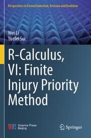 Cover von R-Calculus, VI: Finite Injury Priority Method