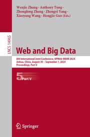 Cover von Web and Big Data