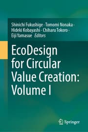 Cover von EcoDesign for Circular Value Creation: Volume I