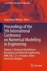 Cover von Proceedings of the 5th International Conference on Numerical Modelling in Engineering