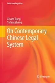 Cover von On Contemporary Chinese Legal System
