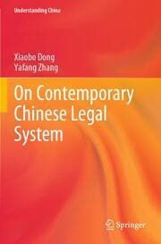Cover von On Contemporary Chinese Legal System