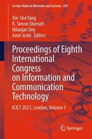 Cover von Proceedings of Eighth International Congress on Information and Communication Technology