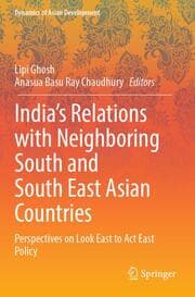 Cover von Indias Relations with Neighboring South and South East Asian Countries