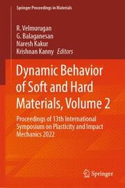 Cover von Dynamic Behavior of Soft and Hard Materials, Volume 2