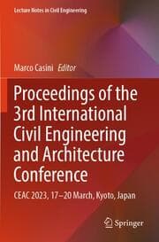 Cover von Proceedings of the 3rd International Civil Engineering and Architecture Conference