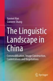 Cover von The Linguistic Landscape in China