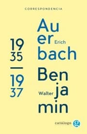 Cover von Correspondencia Walter Benjamin - Erich Auerbach