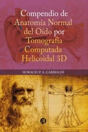 Cover von Compendio de anatomía normal de oído por tomografía computada helicoidal 3D