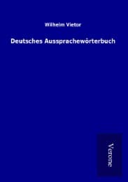 Cover von Deutsches Aussprachewörterbuch