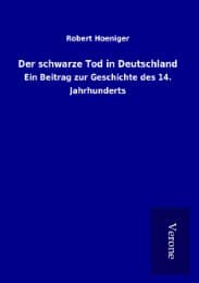 Cover von Der schwarze Tod in Deutschland