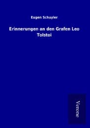 Cover von Erinnerungen an den Grafen Leo Tolstoi