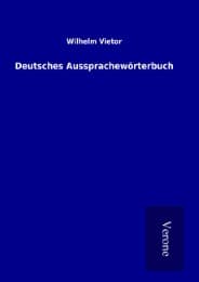 Cover von Deutsches Aussprachewörterbuch
