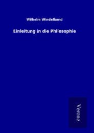 Cover von Einleitung in die Philosophie