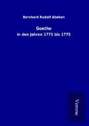 Cover von Goethe