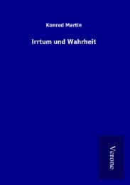 Cover von Irrtum und Wahrheit
