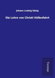 Cover von Die Lehre von Christi Höllenfahrt