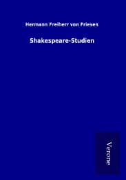 Cover von Shakespeare-Studien