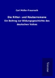 Cover von Die Ritter- und Räuberromane