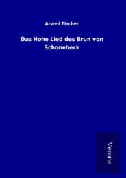 Cover von Das Hohe Lied des Brun von Schonebeck
