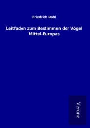 Cover von Leitfaden zum Bestimmen der Vögel Mittel-Europas