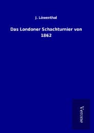 Cover von Das Londoner Schachturnier von 1862