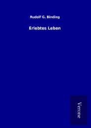 Cover von Erlebtes Leben