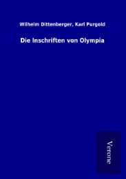Cover von Die Inschriften von Olympia