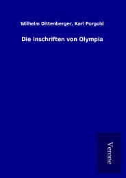Cover von Die Inschriften von Olympia