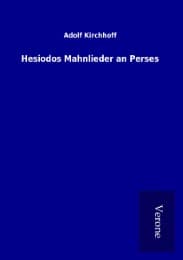 Cover von Hesiodos Mahnlieder an Perses