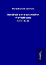 Cover von Handbuch der mechanischen Wärmetheorie