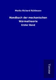 Cover von Handbuch der mechanischen Wärmetheorie