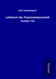 Cover von Lehrbuch der Finanzwissenschaft