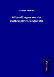 Cover von Abhandlungen aus der mathematischen Statistik