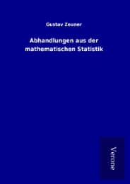 Cover von Abhandlungen aus der mathematischen Statistik