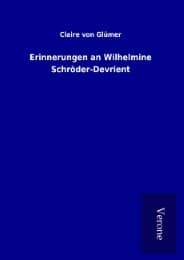 Cover von Erinnerungen an Wilhelmine Schröder-Devrient