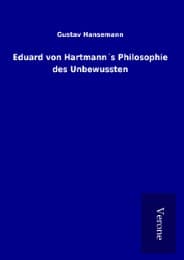 Cover von Eduard von Hartmann's Philosophie des Unbewussten
